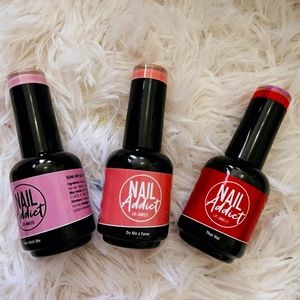 New 3 gel nails color gel nail addict brand